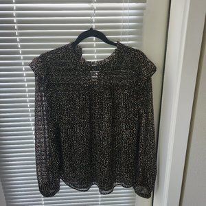 Ann Taylor Loft Women's Long Sleeve Blouse, Medium